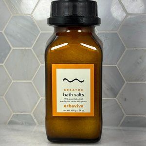 erbaviva Breathe Bath Salts - With Essential Oils - Eucalyptus, Cedar & Spruce
